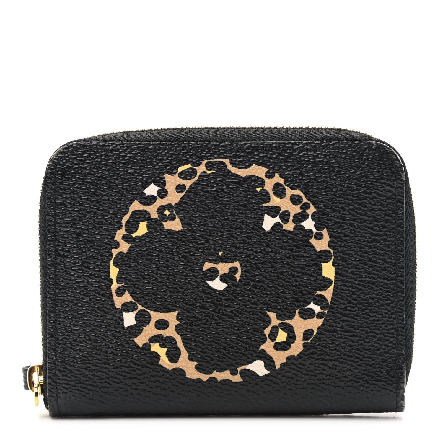 Louis Vuitton Monogram Giant Jungle Zippy Coin Purse Black 1 of 8