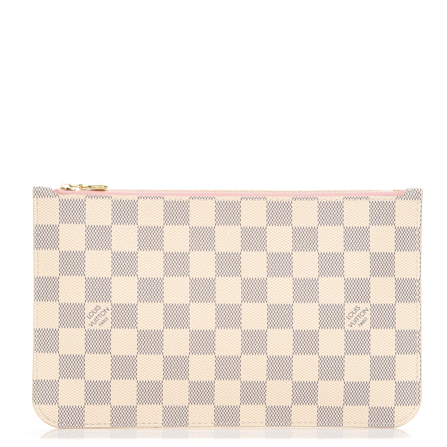 Damier Azur Neverfull MM GM Pochette Rose Ballerine