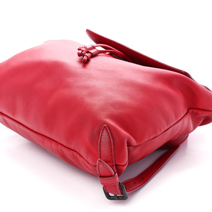Bottega Veneta Nappa Intrecciato Backpack China Red 12 of 18