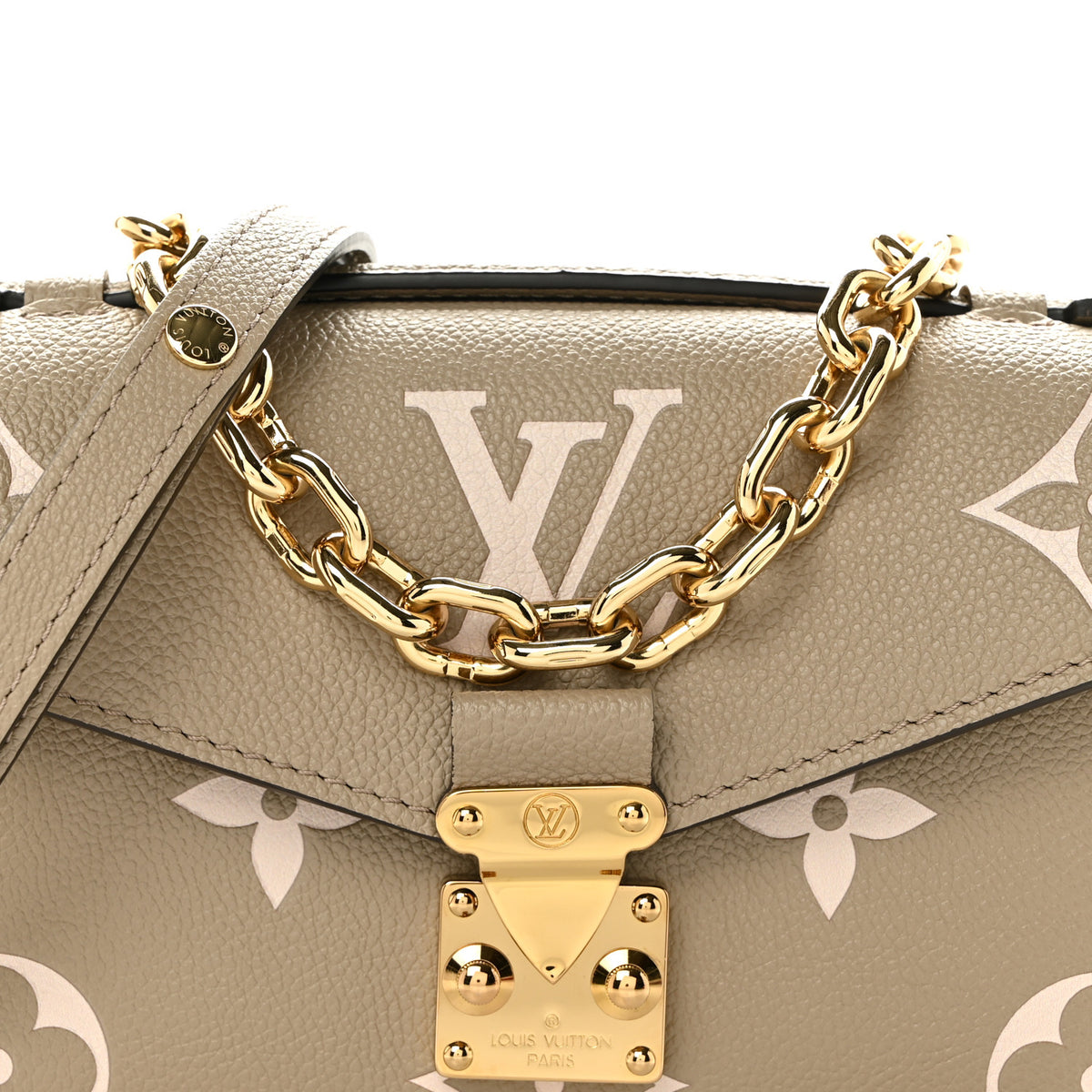 Empreinte Monogram Giant Pochette Metis East West Tourterelle Creme