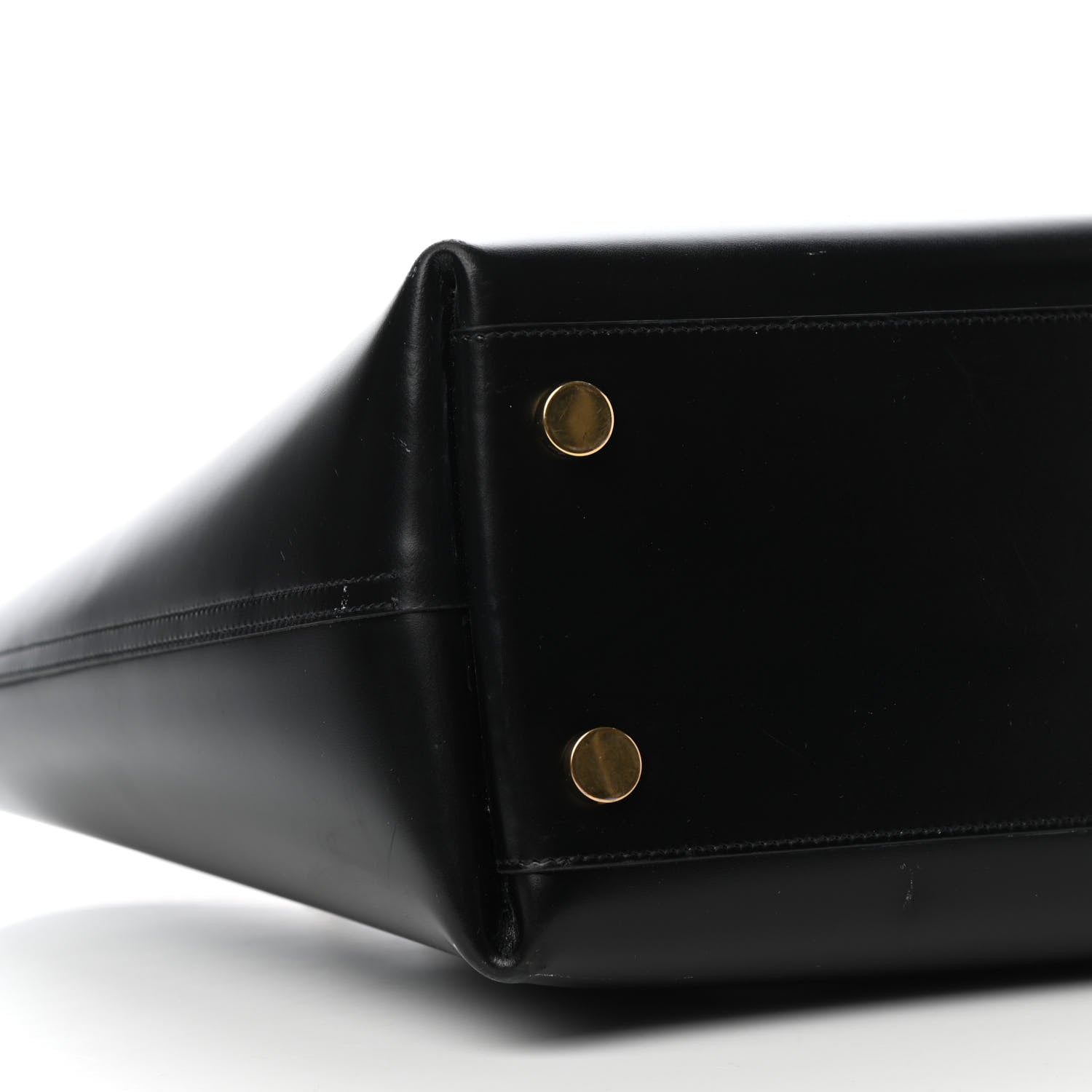 Saint Laurent Calfskin Classic Monogram Double Face Tote Black 9 of 10