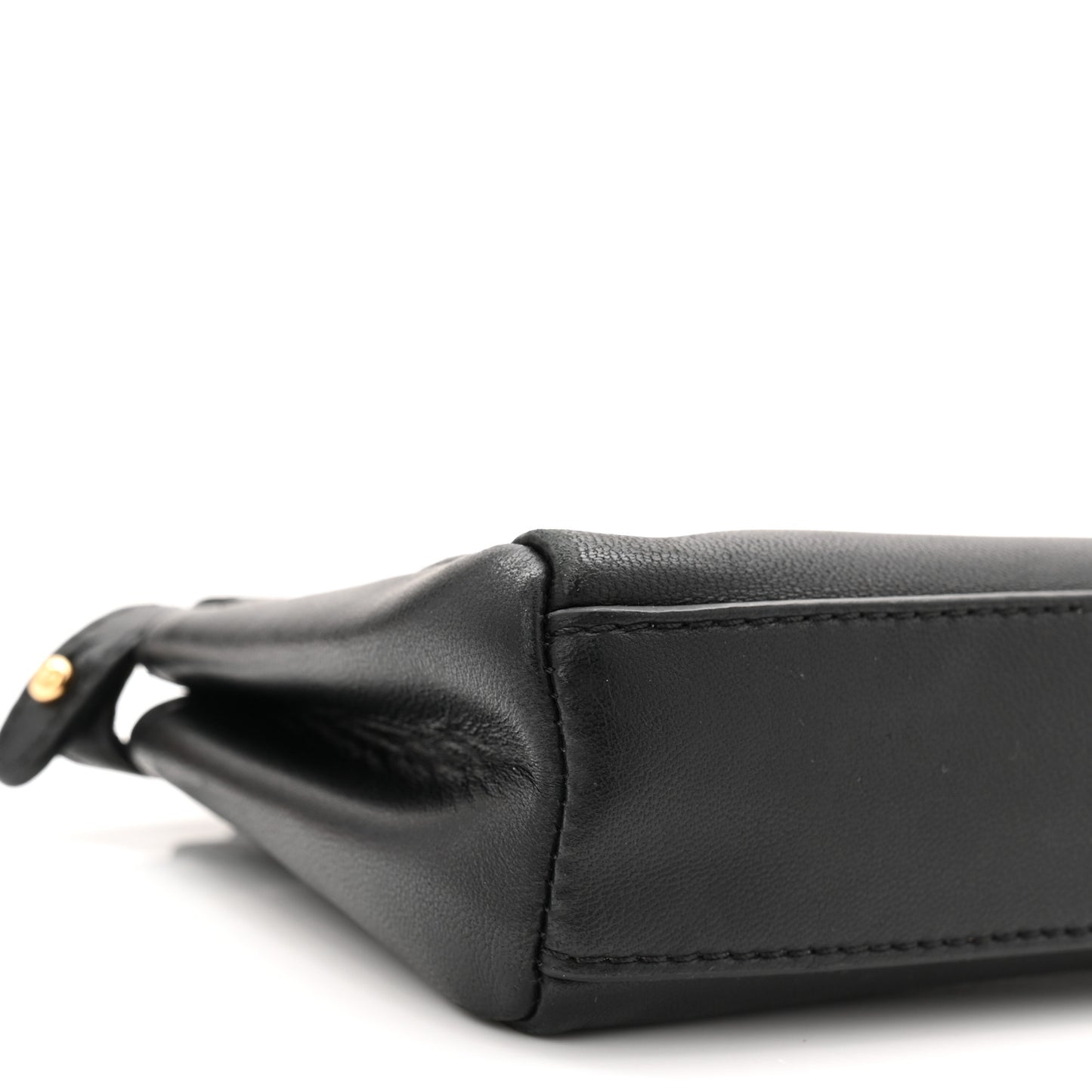 Nappa Micro Peekaboo Iconic Satchel Black