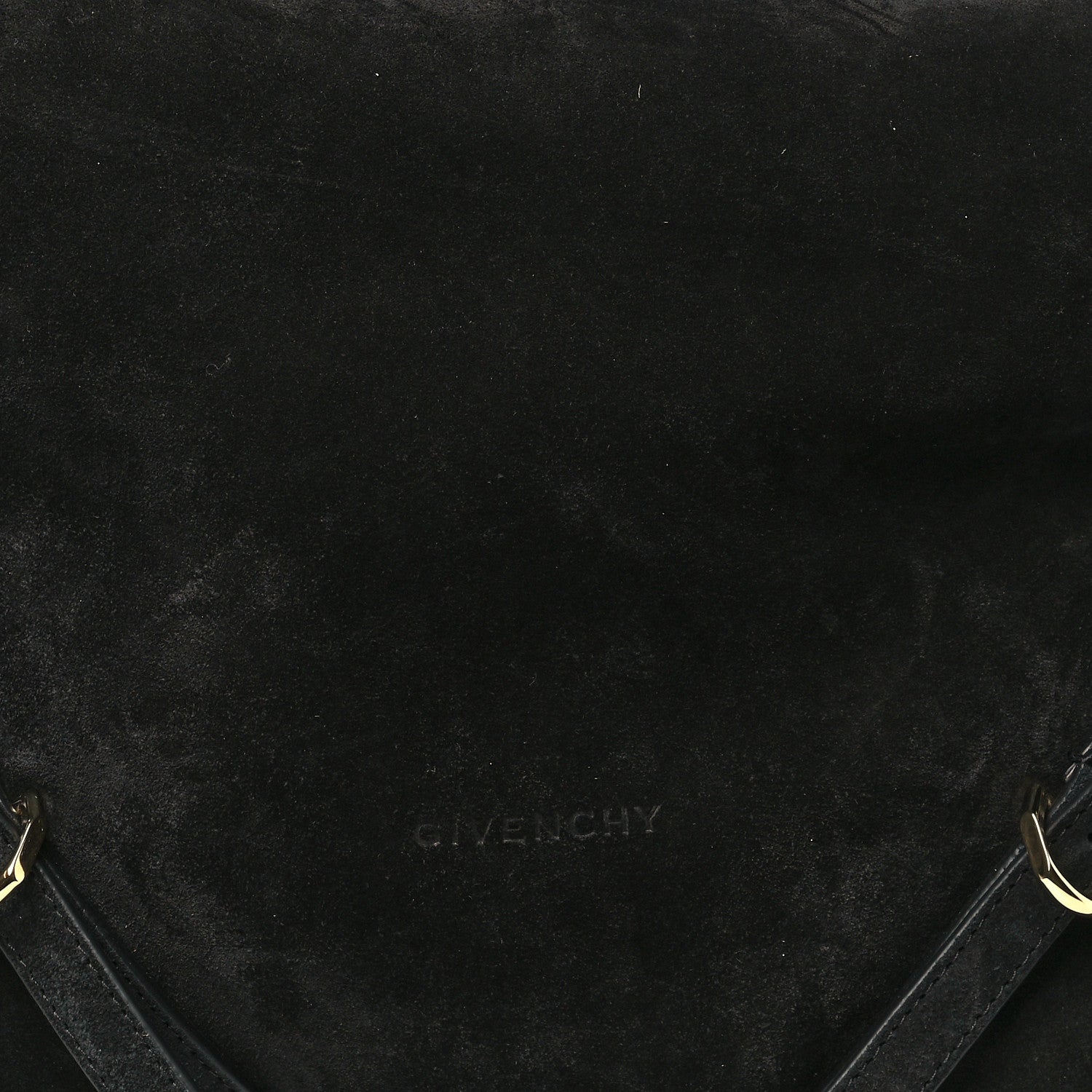 Givenchy Suede Medium Voyou Bag Black 8 of 10