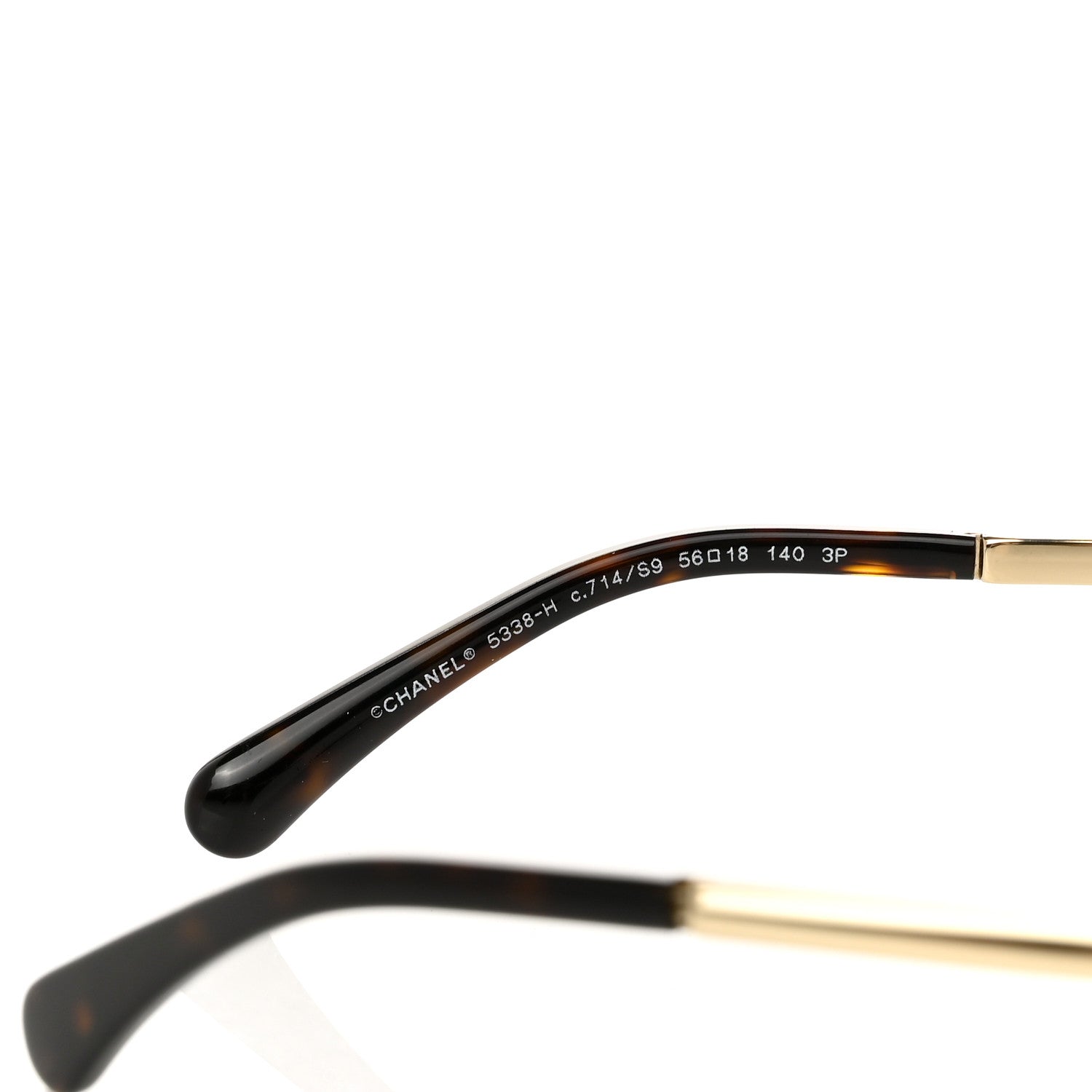 Chanel Pearl Sunglasses 5338-H Tortoise 6 of 8