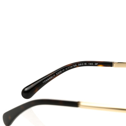 Chanel Pearl Sunglasses 5338-H Tortoise 6 of 8