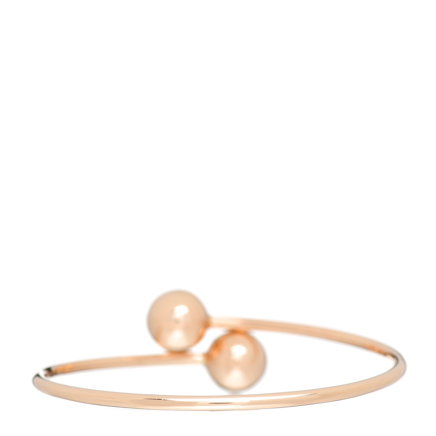 18K Rose Gold 11mm HardWear Ball Bypass Bracelet