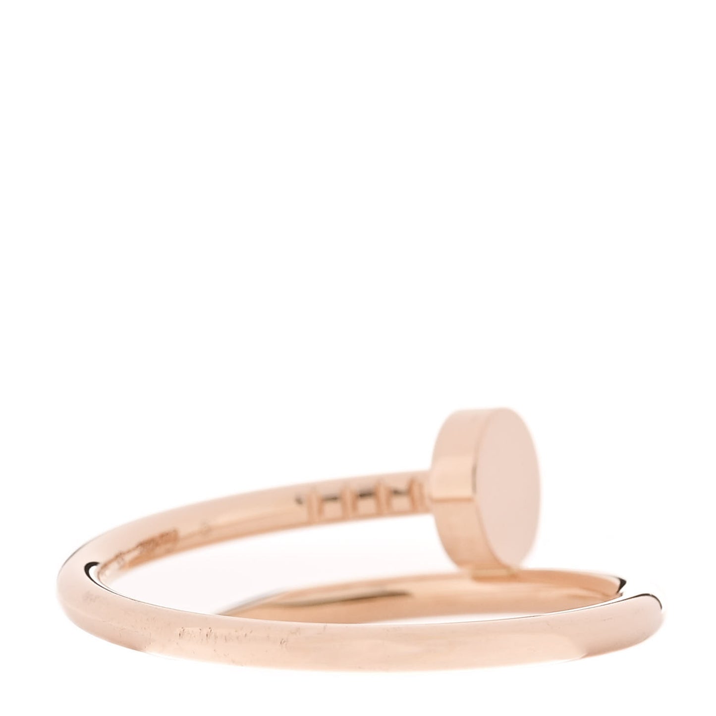 18K Pink Gold Small Juste Un Clou Ring 55 7.25