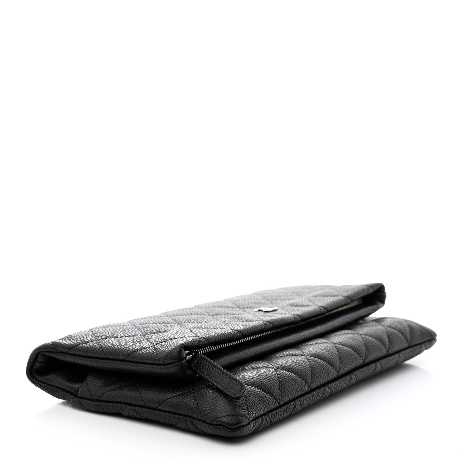 Chanel Caviar Quilted CC Beauty Clutch Black 4 of 9