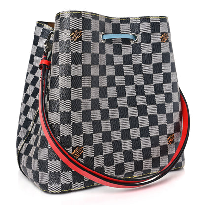 Louis Vuitton Damier Neonoe Black White 2 of 7