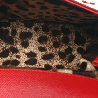 Dolce & Gabbana Dauphine Small Miss Sicily Satchel Red 5 of 9