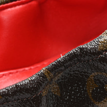 Louis Vuitton Monogram Patent Flirty Ballerina Flats 38.5 Coquelicot 9 of 11