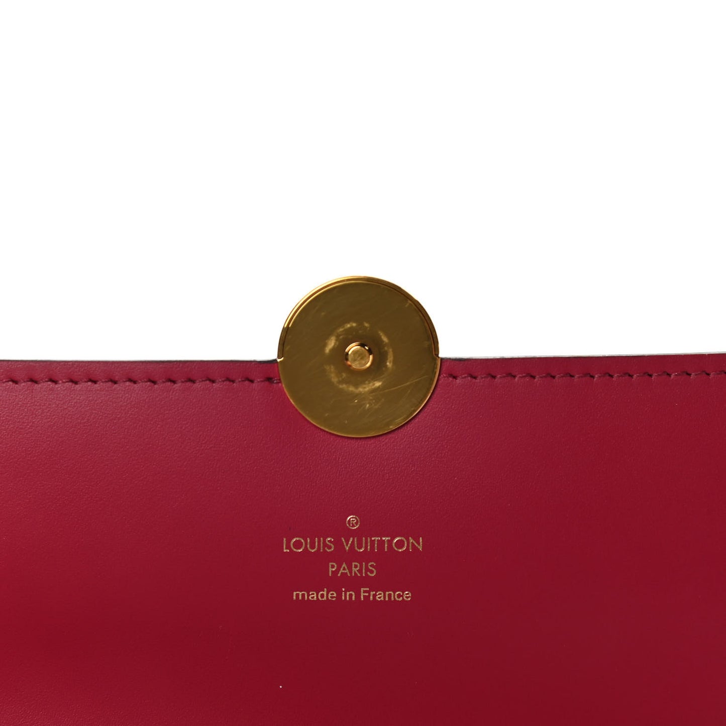 Monogram Flore Chain Wallet Fuchsia