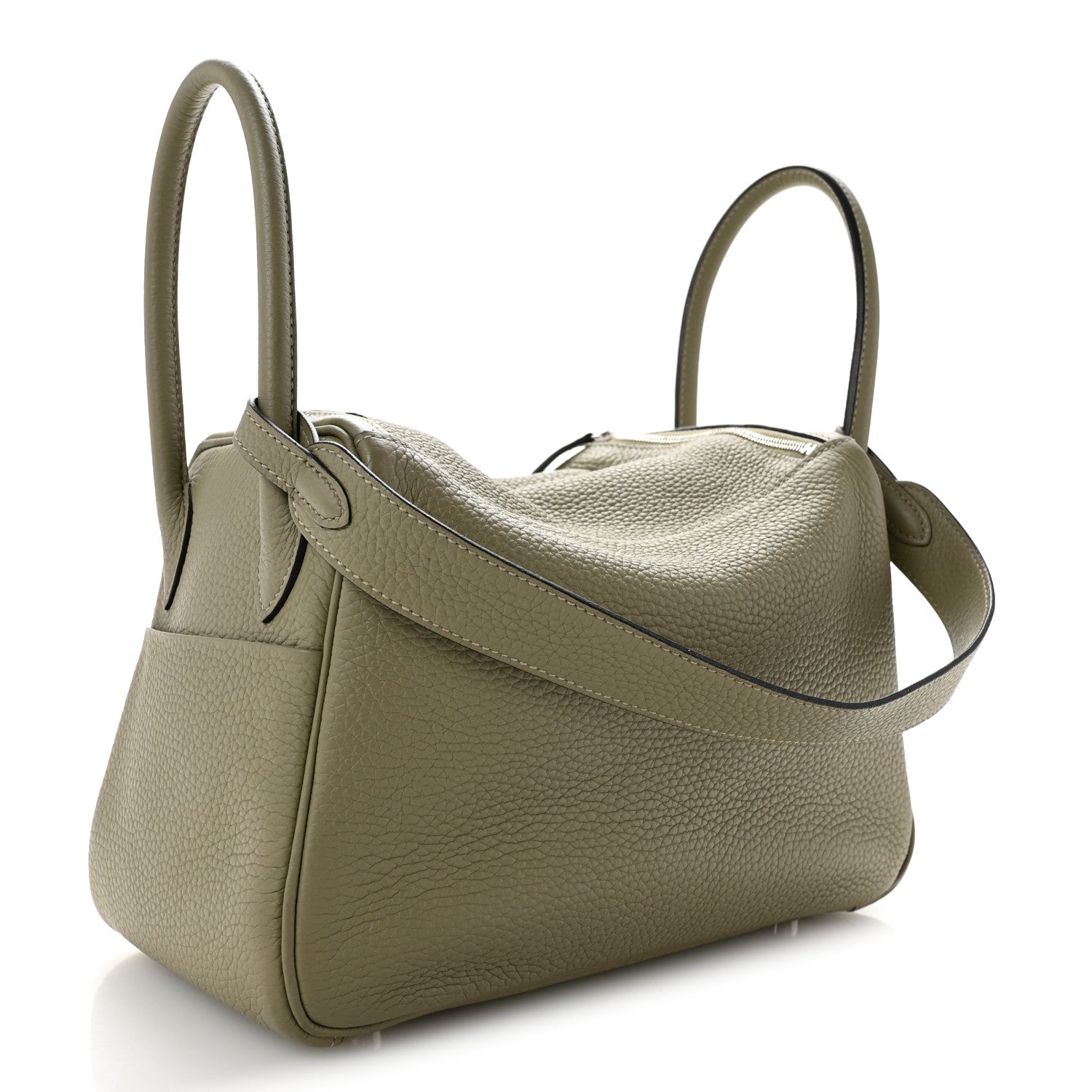 Hermes Taurillon Clemence Lindy 26 Sauge 3 of 13