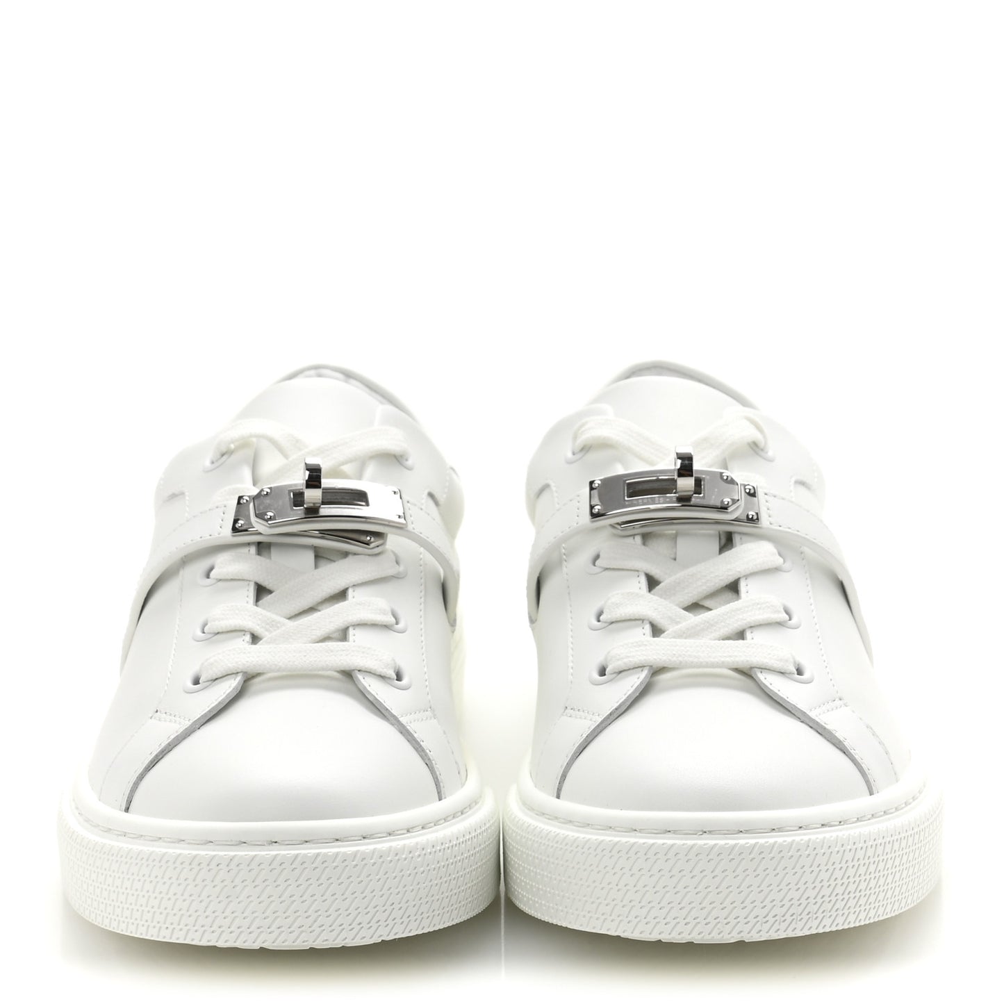 Calfskin Day Sneakers 37.5 White