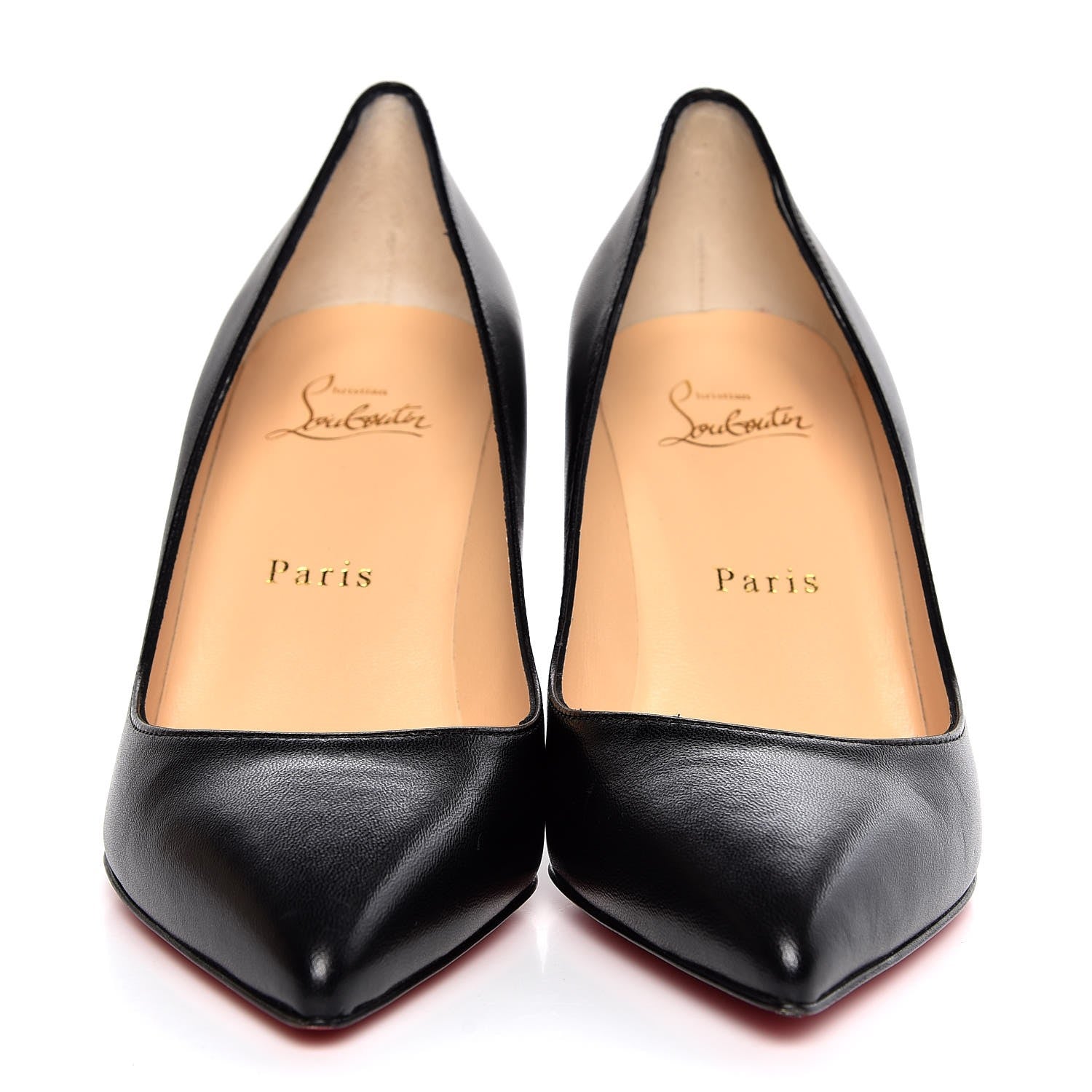 Christian Louboutin Shiny Nappa Pigalle 85 Pumps 36 Black 2 of 8
