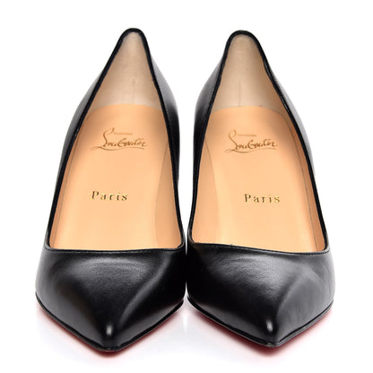 Christian Louboutin Shiny Nappa Pigalle 85 Pumps 36 Black 2 of 8