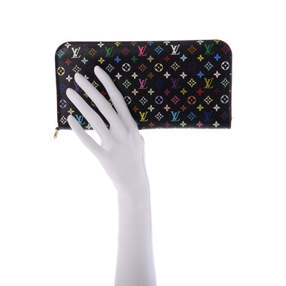 Louis Vuitton Monogram Multicolor Insolite Wallet Black Grenade 2 of 10