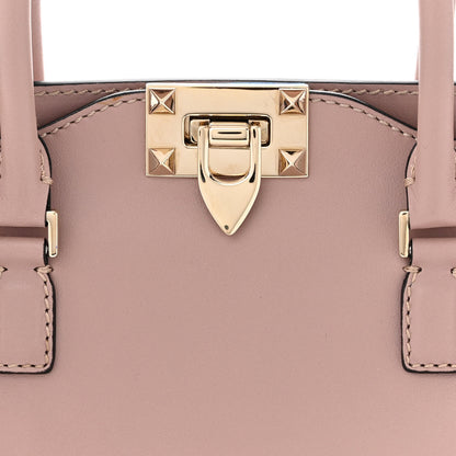 Valentino Garavani Vitello Rockstud Double Handle Tote Poudre 7 of 11