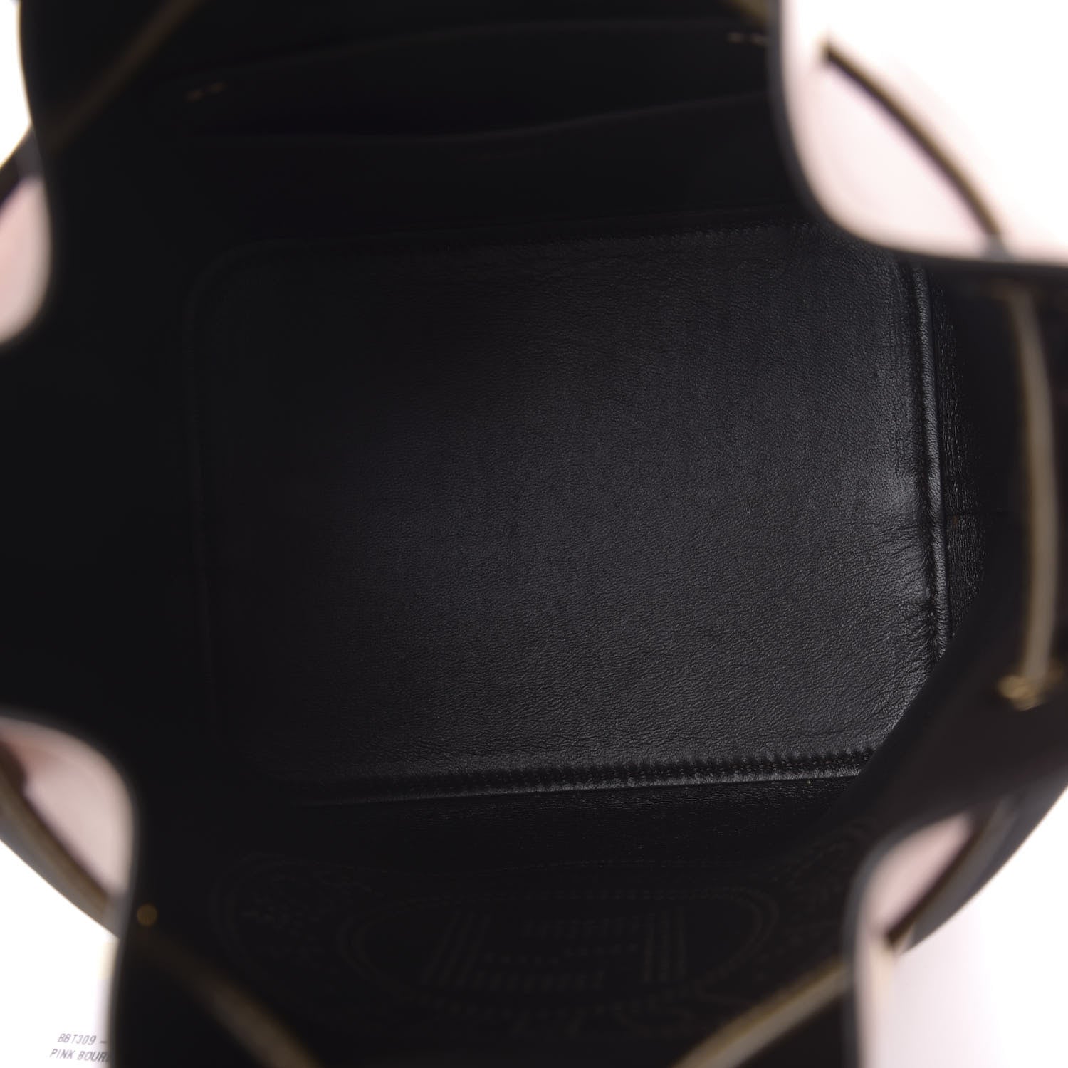 Fendi Vitello Grace F is Fendi Stamp Patch Perforated Small Mon Tresor Bucket Bag Rosa Bourbon 6 of 10