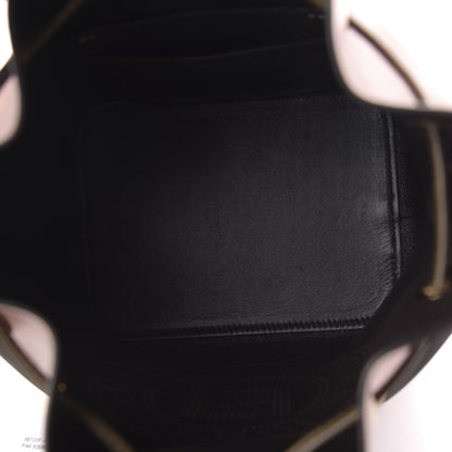 Fendi Vitello Grace F is Fendi Stamp Patch Perforated Small Mon Tresor Bucket Bag Rosa Bourbon 6 of 10
