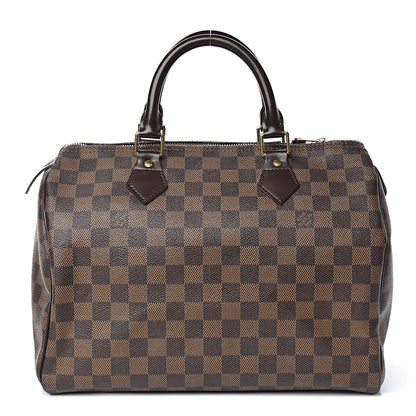 Louis Vuitton Damier Ebene Speedy 30 1 of 10