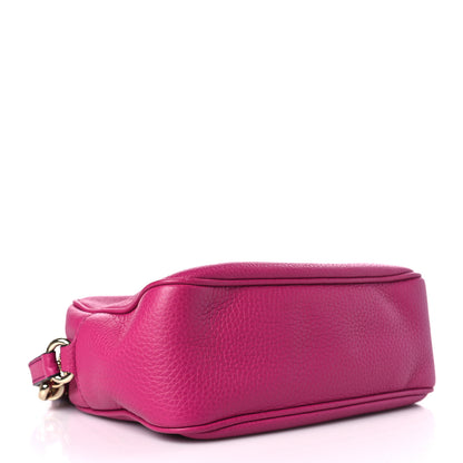 Gucci Cellarius Calfskin Small Soho Disco Bag Bright Bouganville 4 of 9