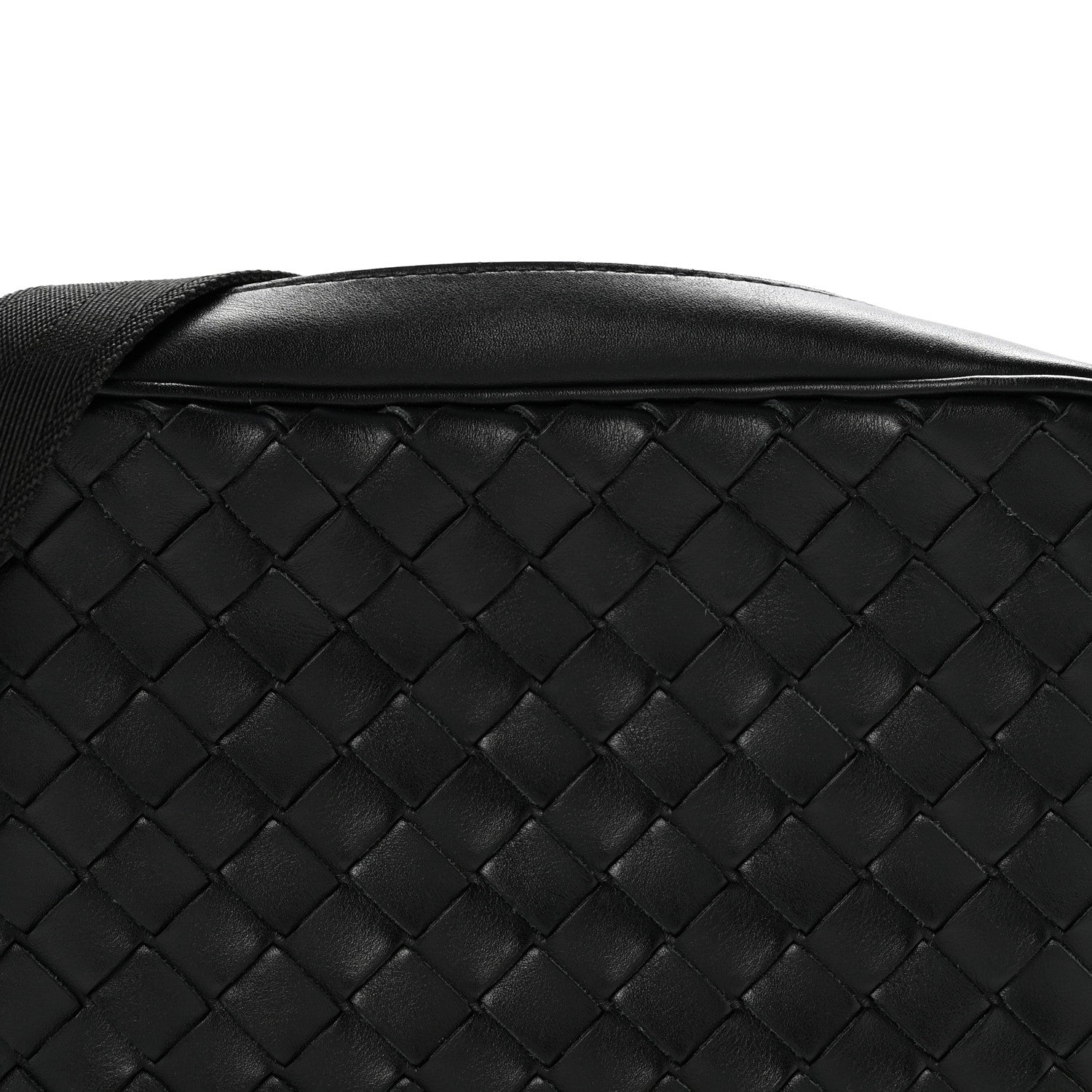 Bottega Veneta Nappa Intrecciato Small Classic Camera Bag Black 8 of 14