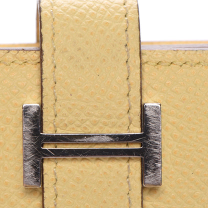 Hermes Epsom Bearn Gusset Wallet Soufre 9 of 20
