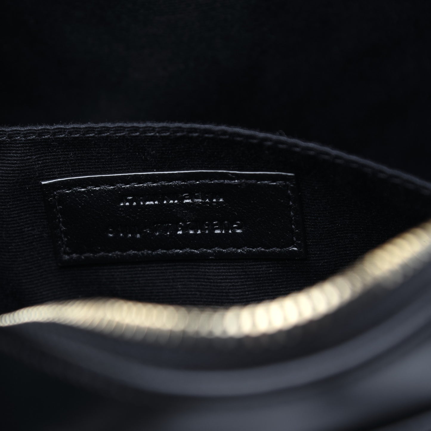 Calfskin Matelasse Monogram Lou Camera Bag Black