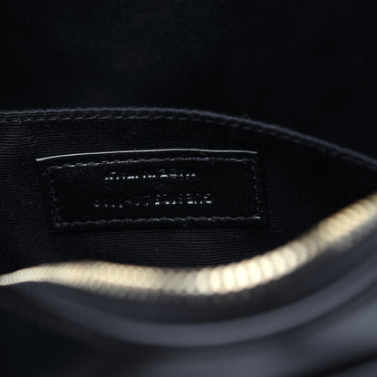 Saint Laurent Calfskin Matelasse Monogram Lou Camera Bag Black 9 of 17
