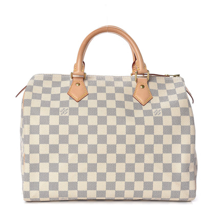 Louis Vuitton Damier Azur Speedy 30 1 of 10