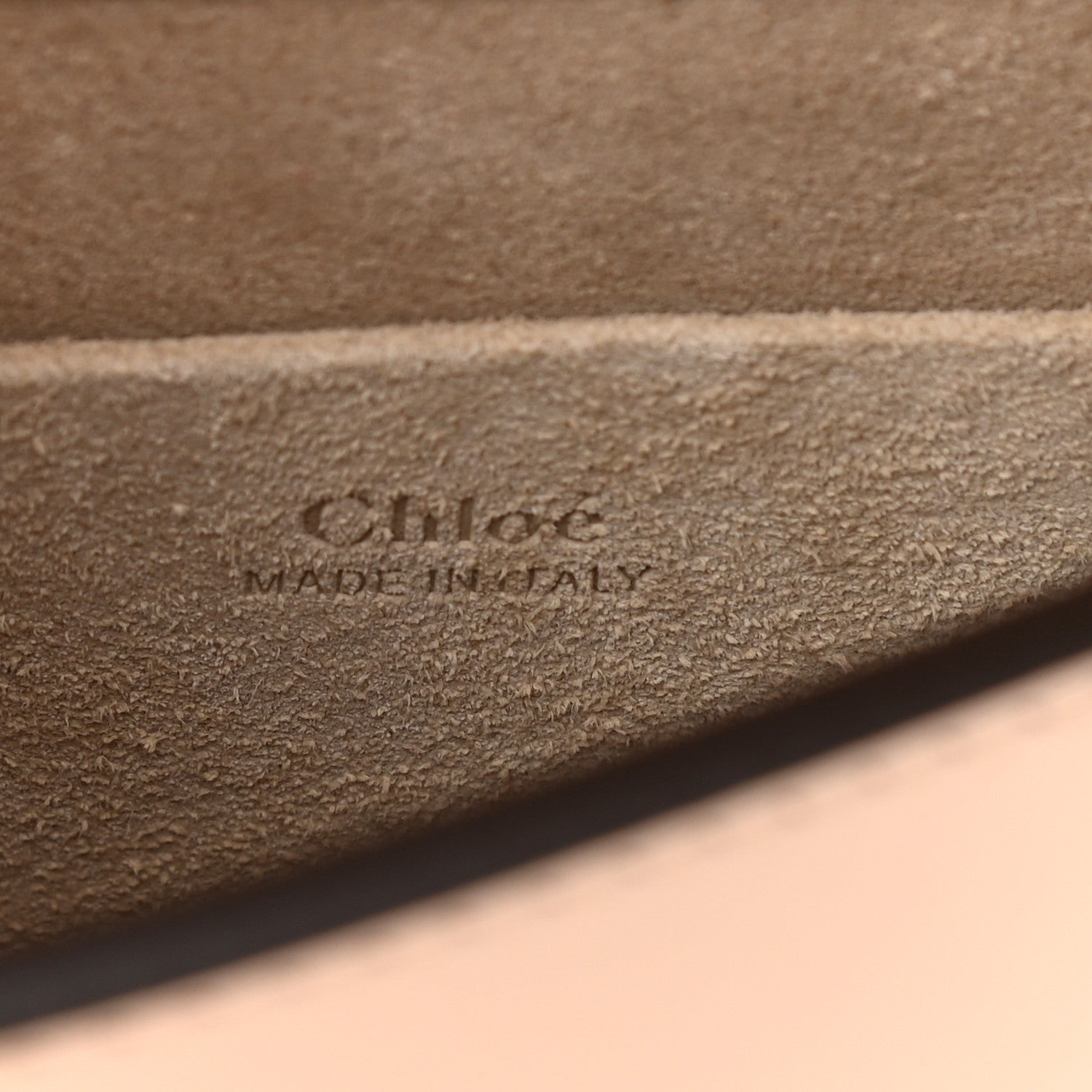 Chloe Calfskin Crystal Embellished Small Nile Bracelet Bag Cement Pink 6 of 8