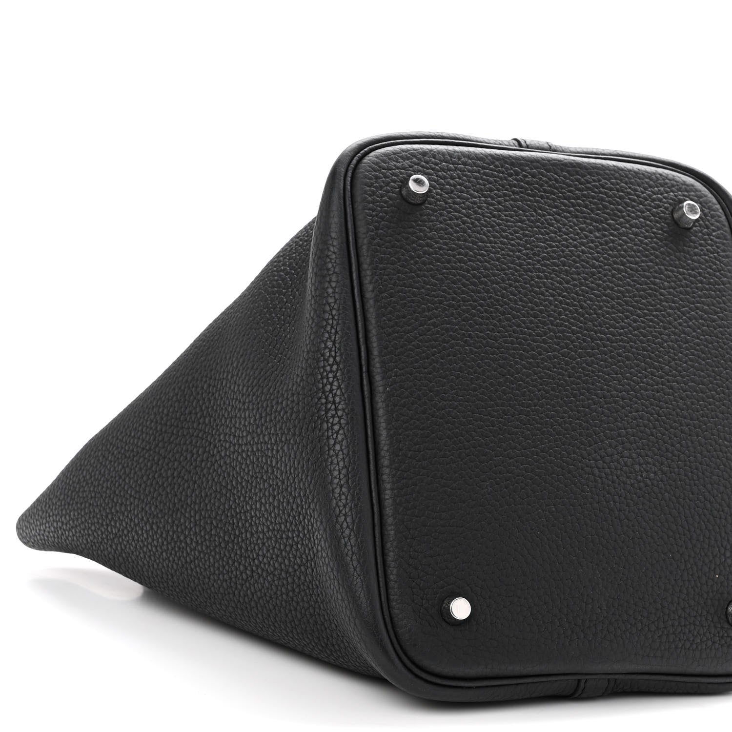 Hermes Taurillon Clemence Picotin Lock 22 MM Black 8 of 9