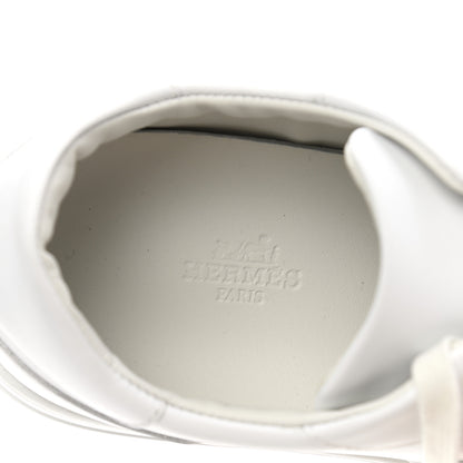 Hermes Calfskin Day Sneakers 37.5 White 7 of 7