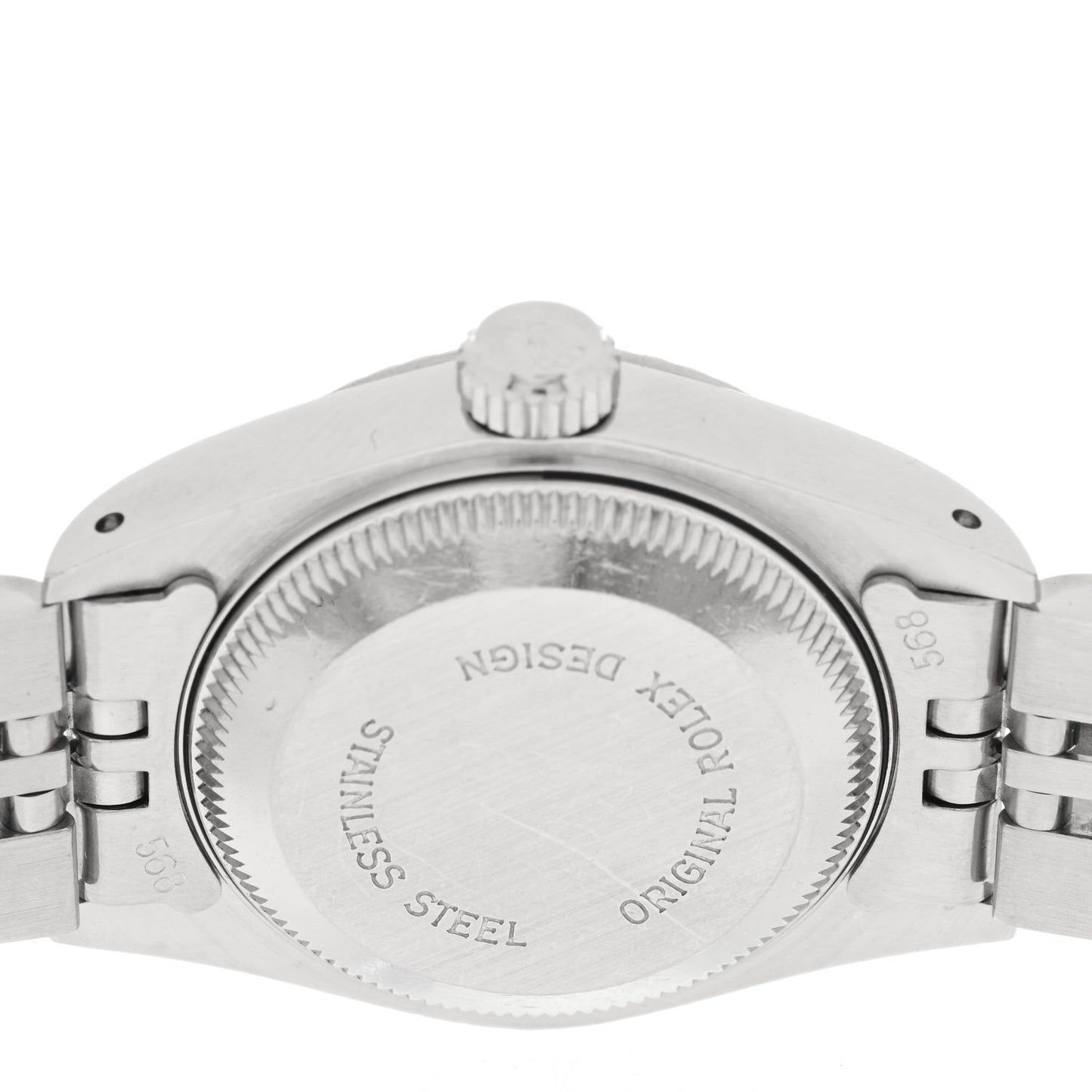Stainless Steel 18K White Gold 26mm Oyster Perpetual Datejust Watch Silver 69174