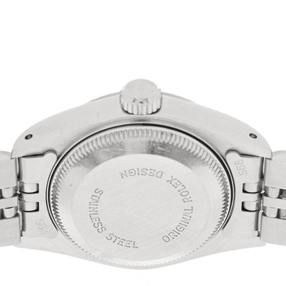 Rolex Stainless Steel 18K White Gold 26mm Oyster Perpetual Datejust Watch Silver 69174 4 of 4