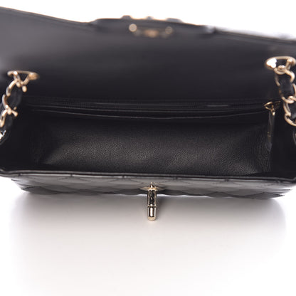 Chanel Patent Calfskin Quilted Mini Rectangular Flap Black 5 of 11