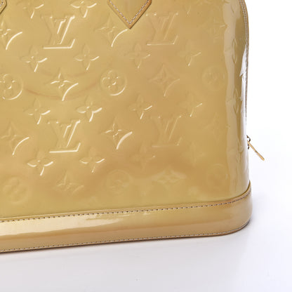 Louis Vuitton Vernis Alma PM Blanc Corail 22 of 24