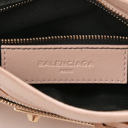Balenciaga Chevre Gold Metallic Edge Hardware Mini City Rose Aubepine Bois de Rose 5 of 10