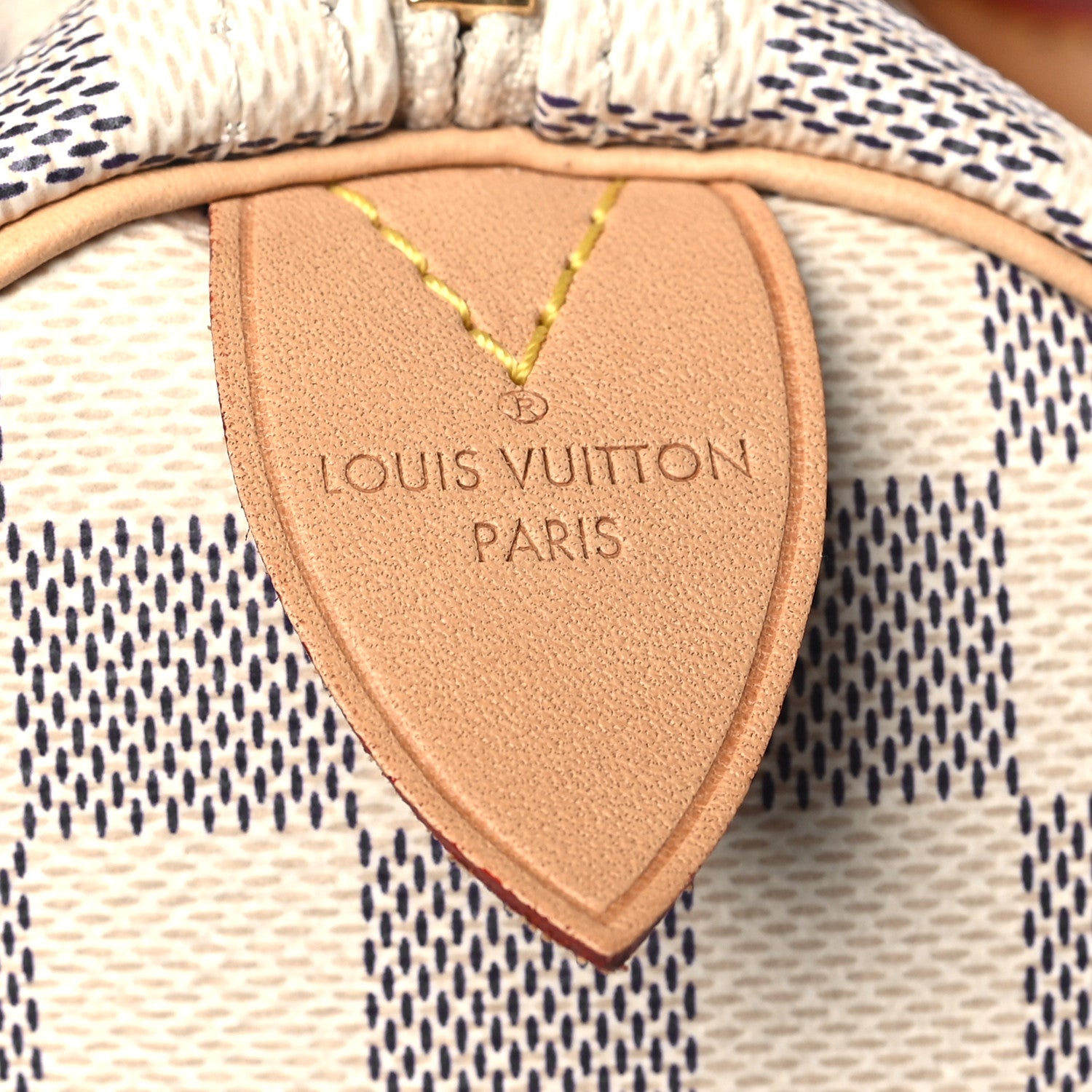 Louis Vuitton Damier Azur Speedy 35 6 of 9