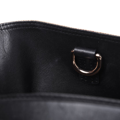 Burberry Canvas Mega Check Medium Ashby Hobo Black 10 of 22