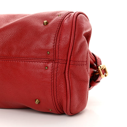 Chloe Calfskin Medium Paddington Satchel Red 8 of 11