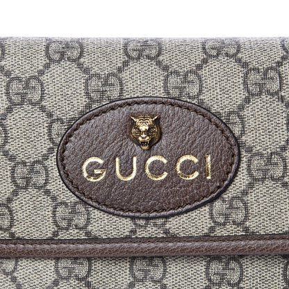 Gucci GG Supreme Monogram Neo Vintage Web Belt Bag Brown 8 of 8