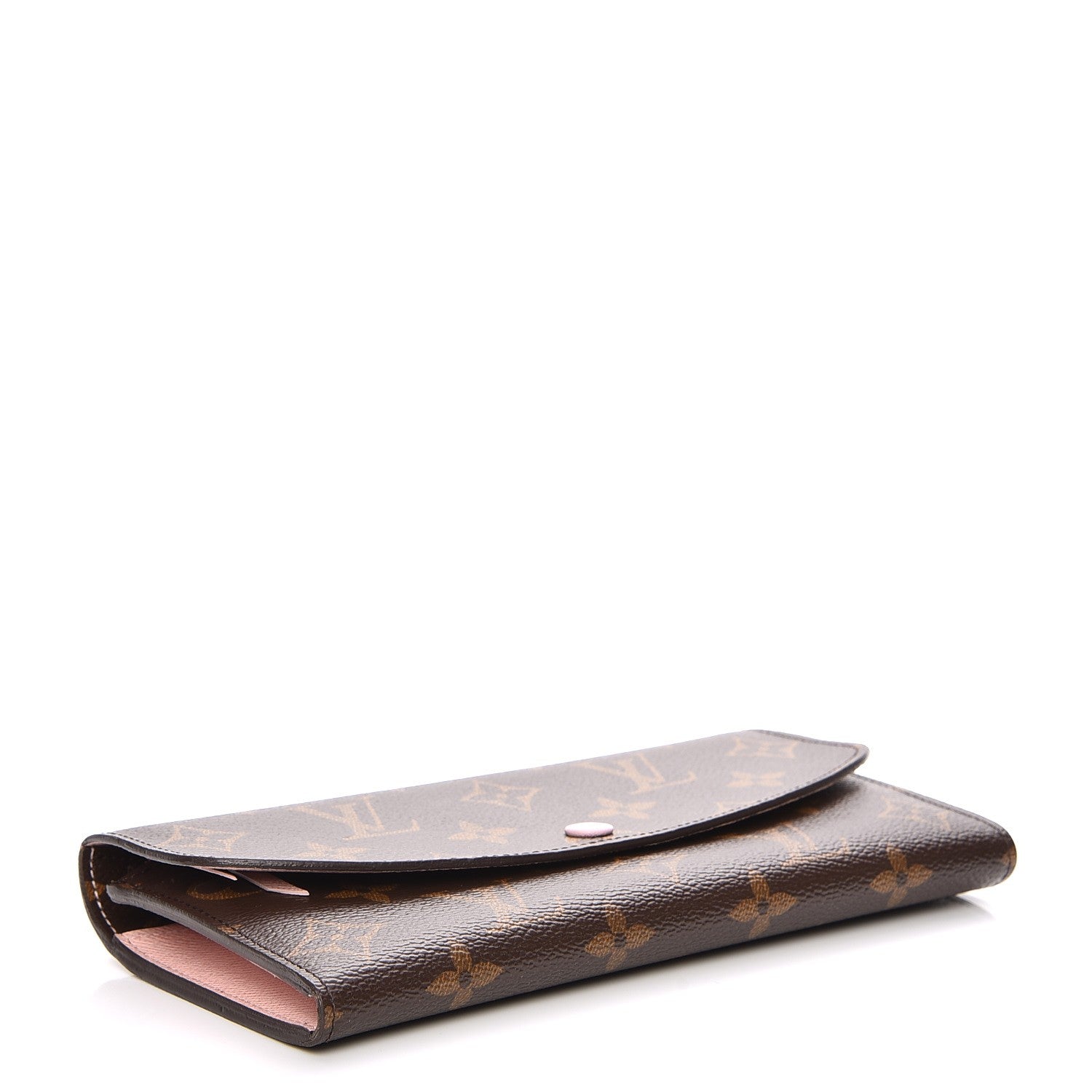Louis Vuitton Monogram Emilie Wallet Rose Ballerine 4 of 8