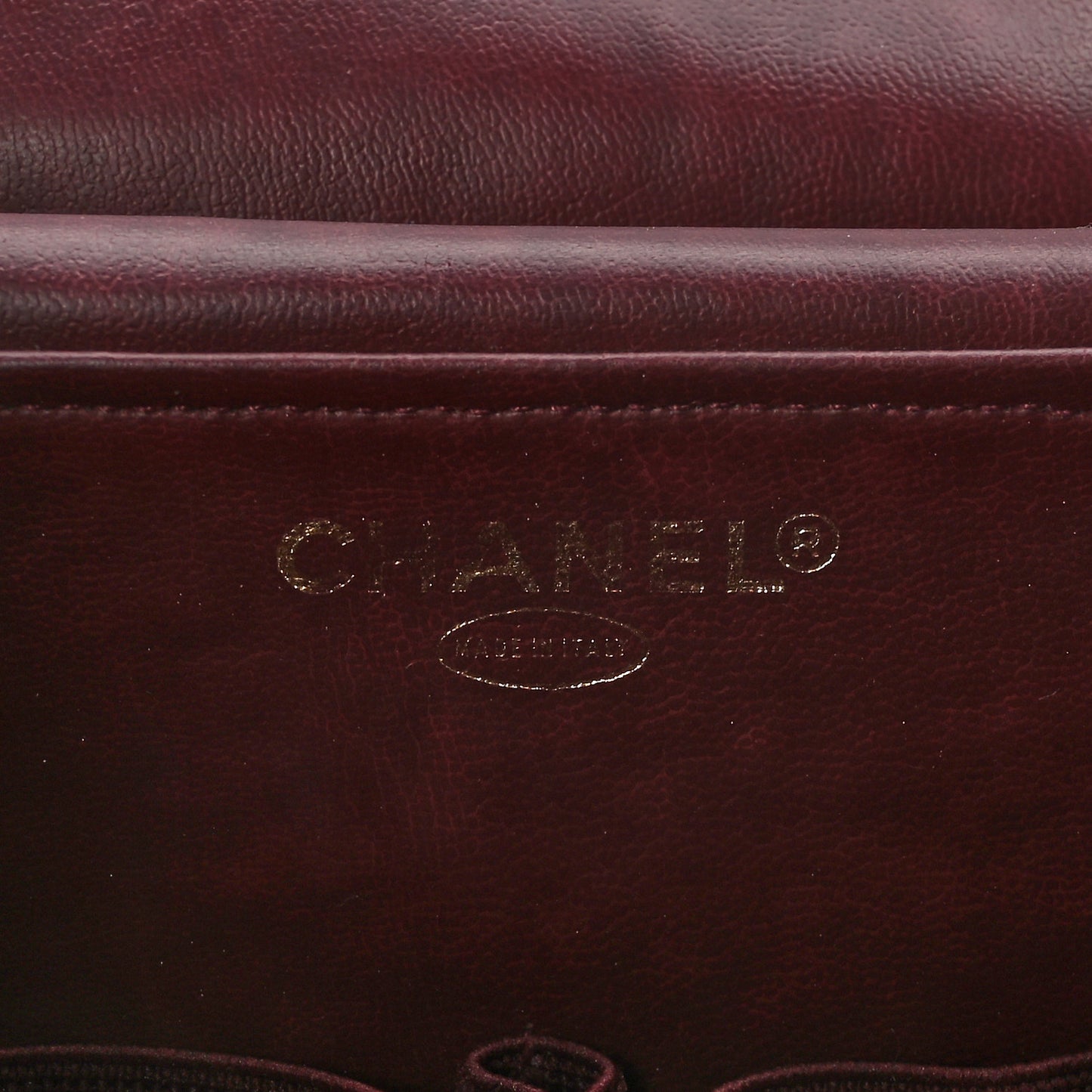 Caviar Vanity Cosmetic Case Burgundy