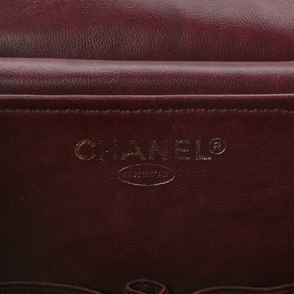 Chanel Caviar Vanity Cosmetic Case Burgundy 8 of 12