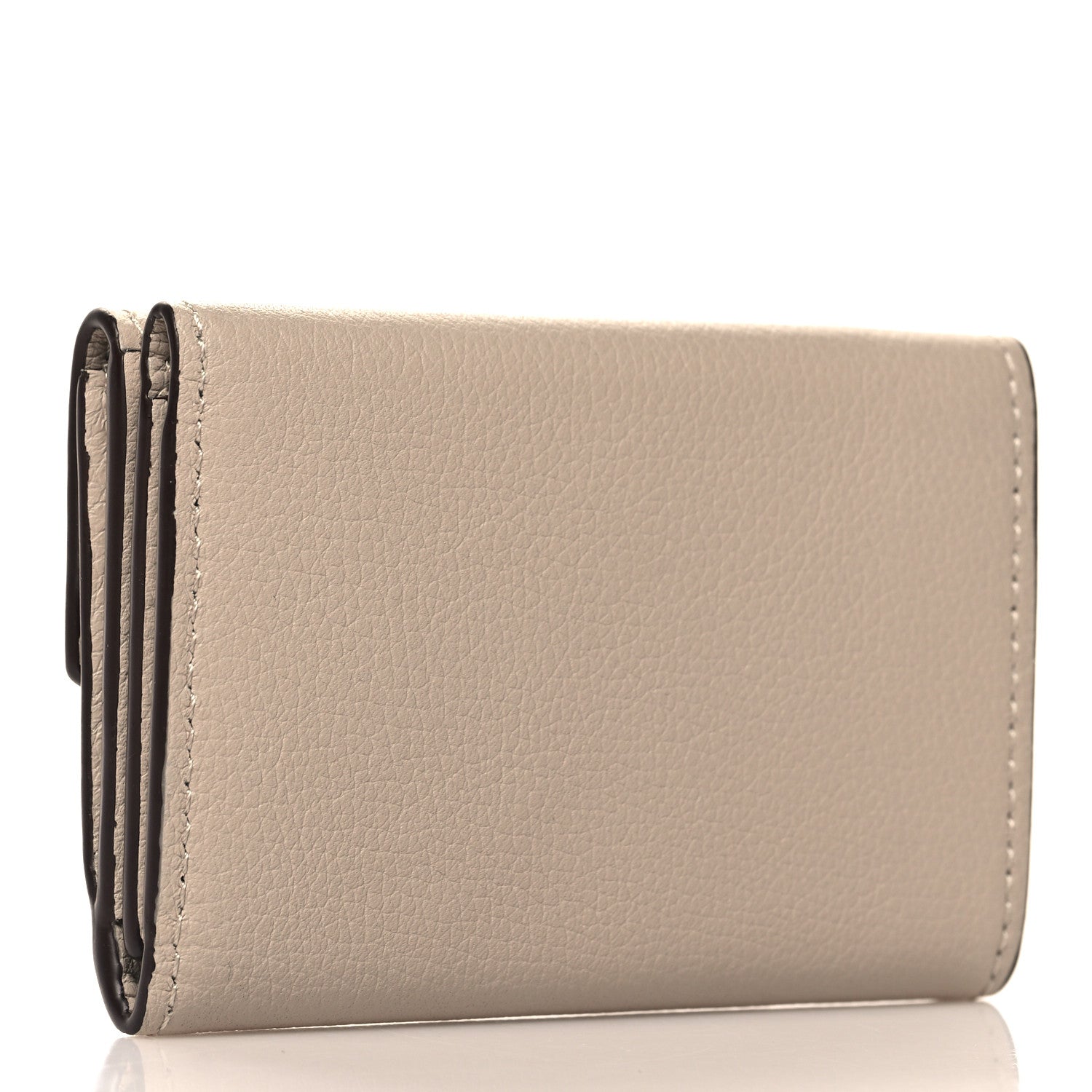 Louis Vuitton Soft Calfskin My LockMe Compact Wallet Greige 3 of 7
