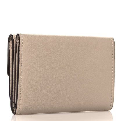 Louis Vuitton Soft Calfskin My LockMe Compact Wallet Greige 3 of 7