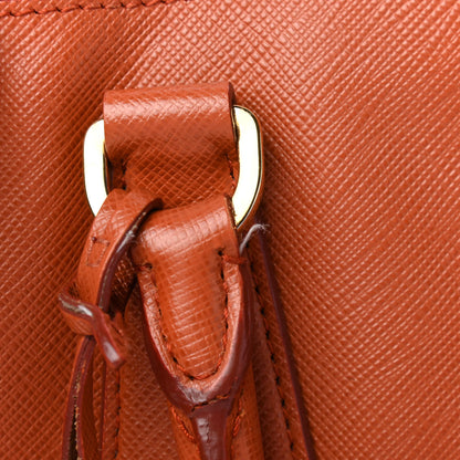 Prada Saffiano Lux Medium Tote Rame 11 of 15