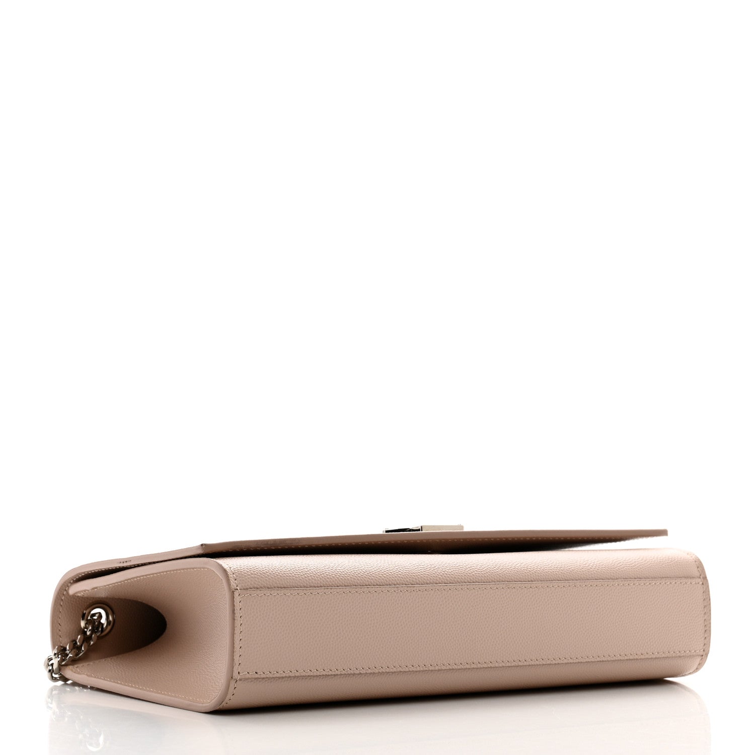 Saint Laurent Grain De Poudre Medium Monogram Kate Satchel Marble Pink 4 of 11